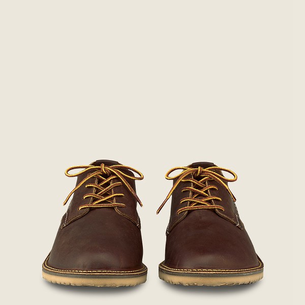 Red Wing Oxford Hombre Marrom - Weekender – Rough & Tough Cuero - 463-LVQOZI